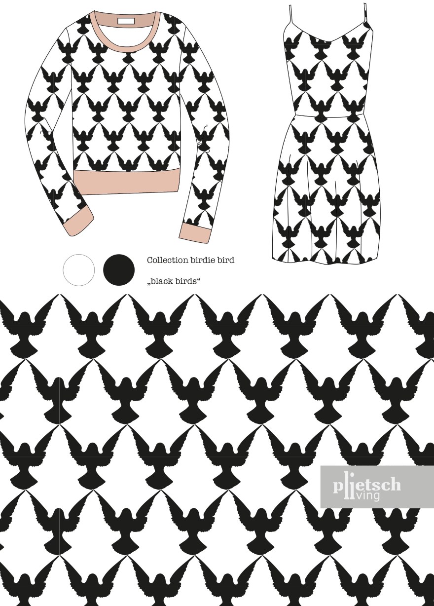 moodboard black birds